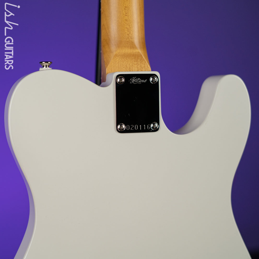 K-Line Truxton Left Handed Guitar White