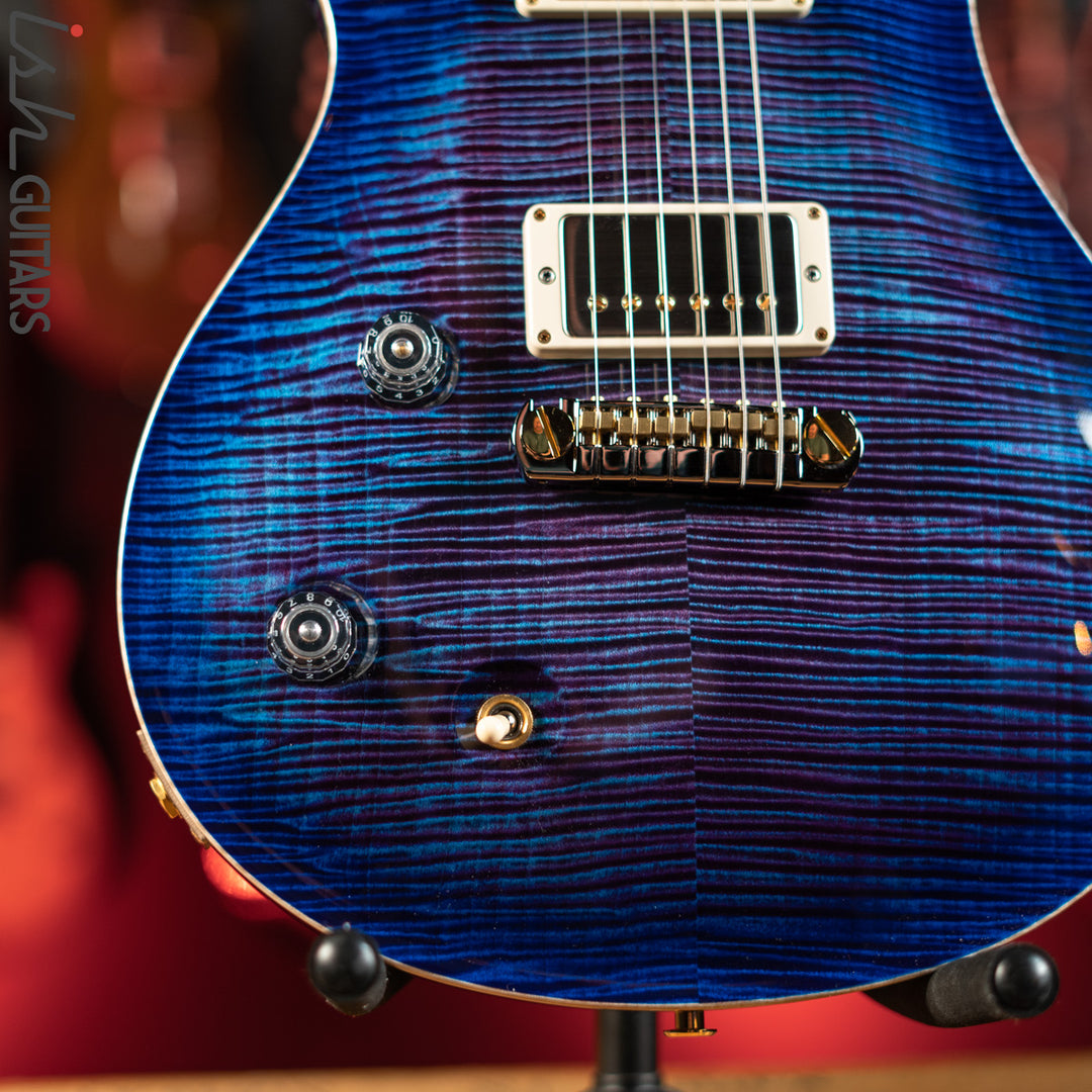 PRS McCarty Lefty Wood Library Violet Purple Burst 10 Top Flame Maple