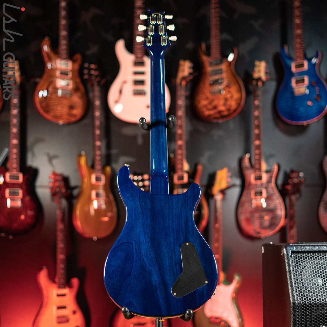 PRS McCarty Lefty Wood Library Violet Purple Burst 10 Top Flame Maple