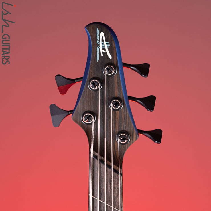 Dingwall D-Roc Custom 5-String Matte Metallic Blueberry – Ish Guitars