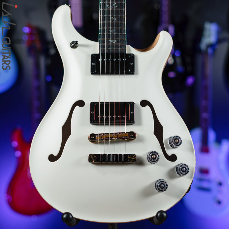 PRS McCarty 594 Hollowbody II Wood Library Antique White Opaque Satin