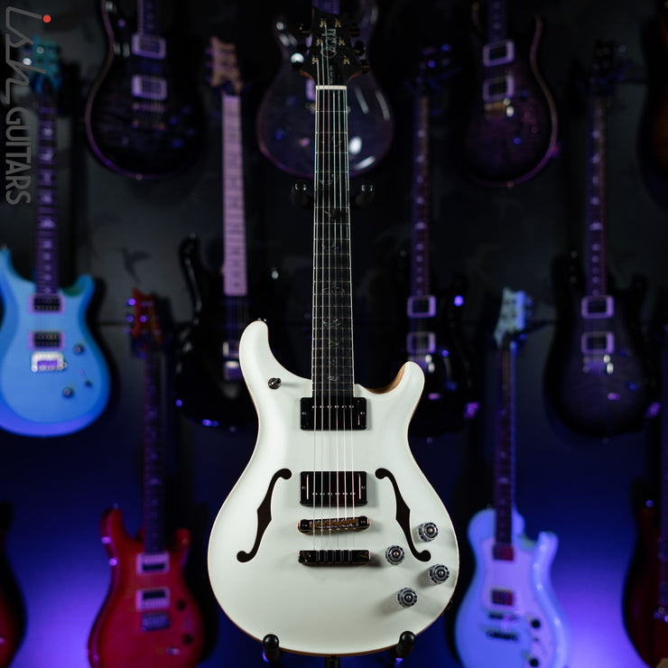 PRS McCarty 594 Hollowbody II Wood Library Antique White Opaque Satin