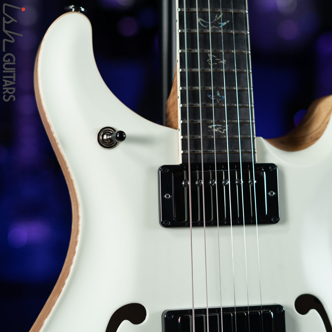 PRS McCarty 594 Hollowbody II Wood Library Antique White Opaque Satin
