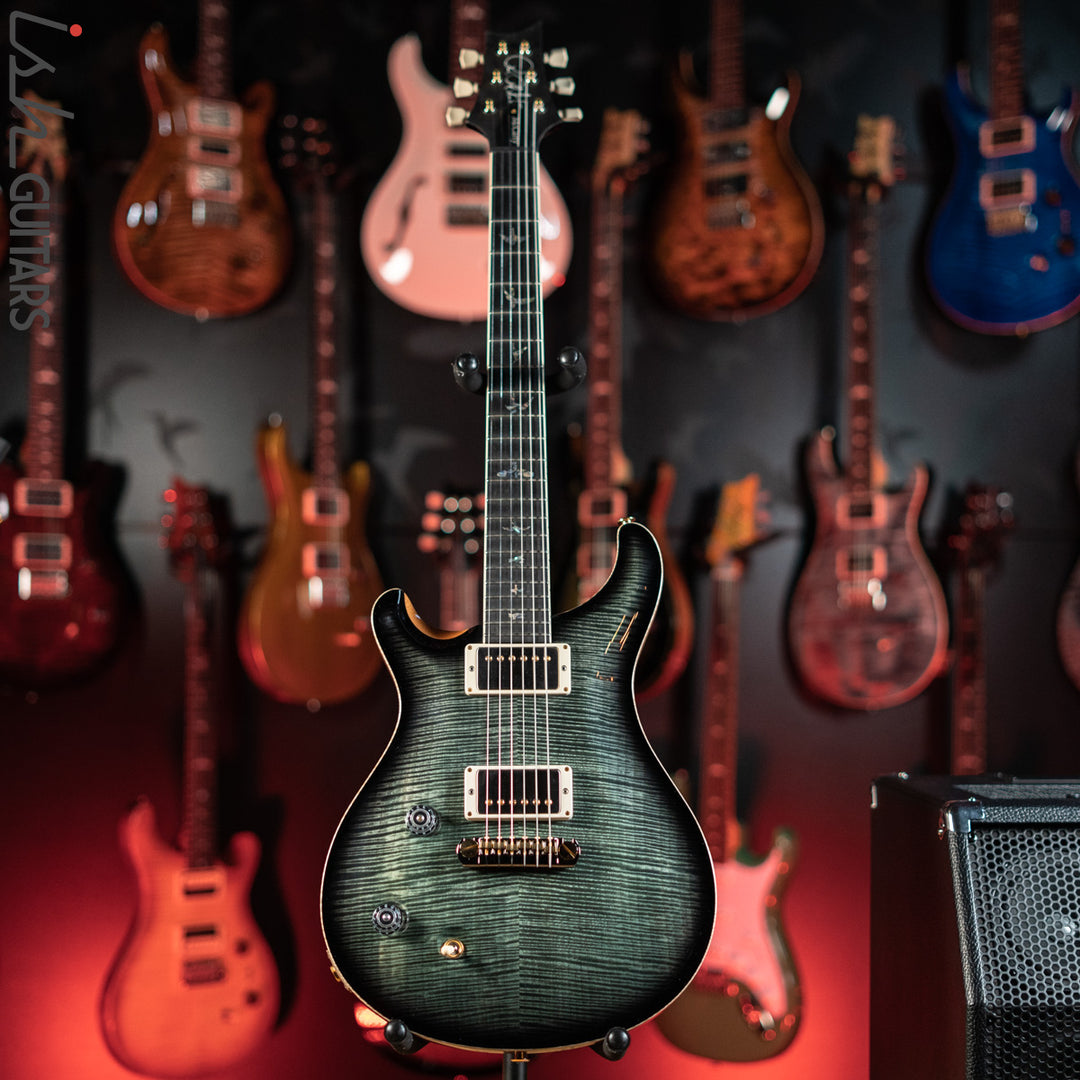PRS McCarty Lefty Wood Library Trampas Green Smokeburst Artist Flame Maple
