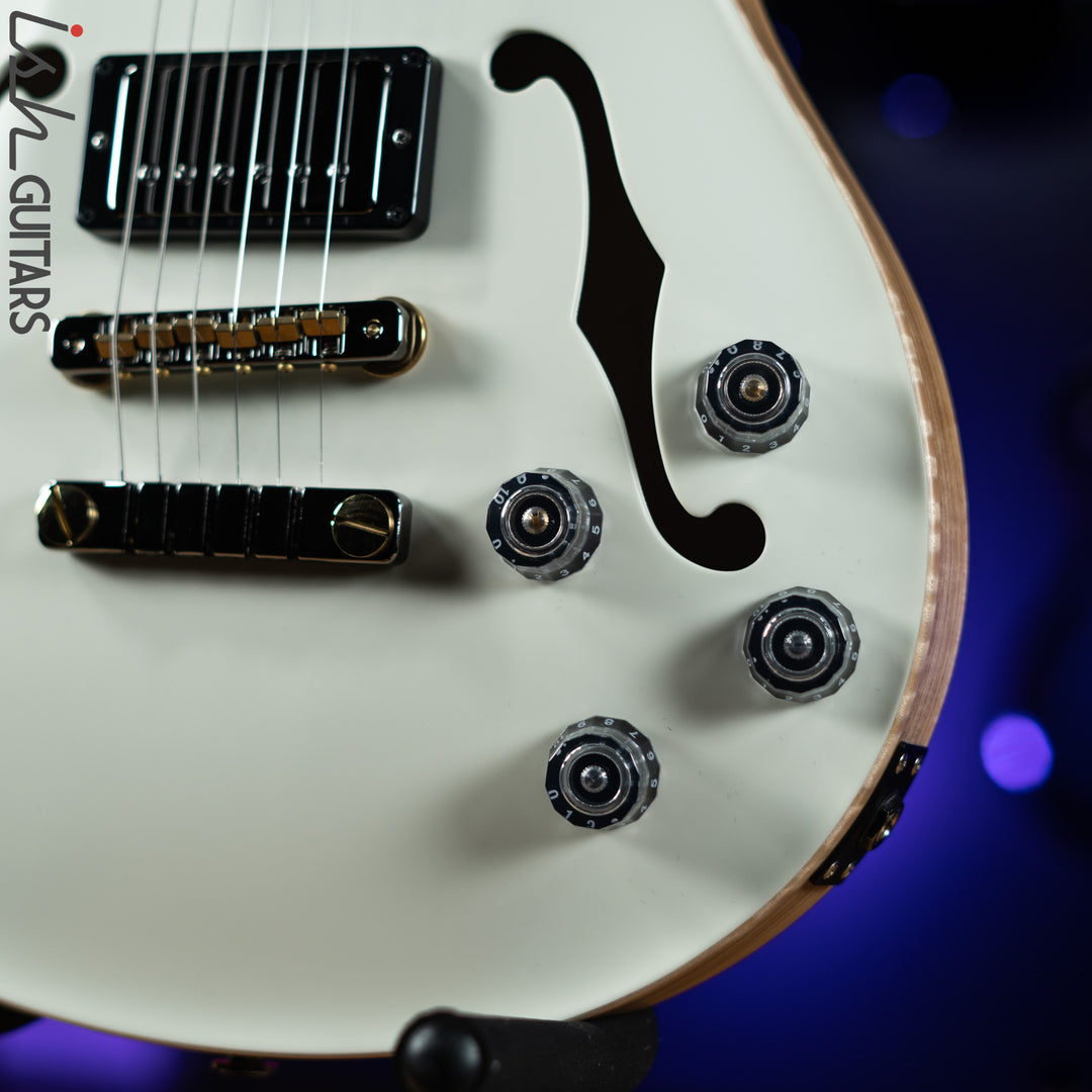 PRS McCarty 594 Hollowbody II Wood Library Antique White Opaque Satin