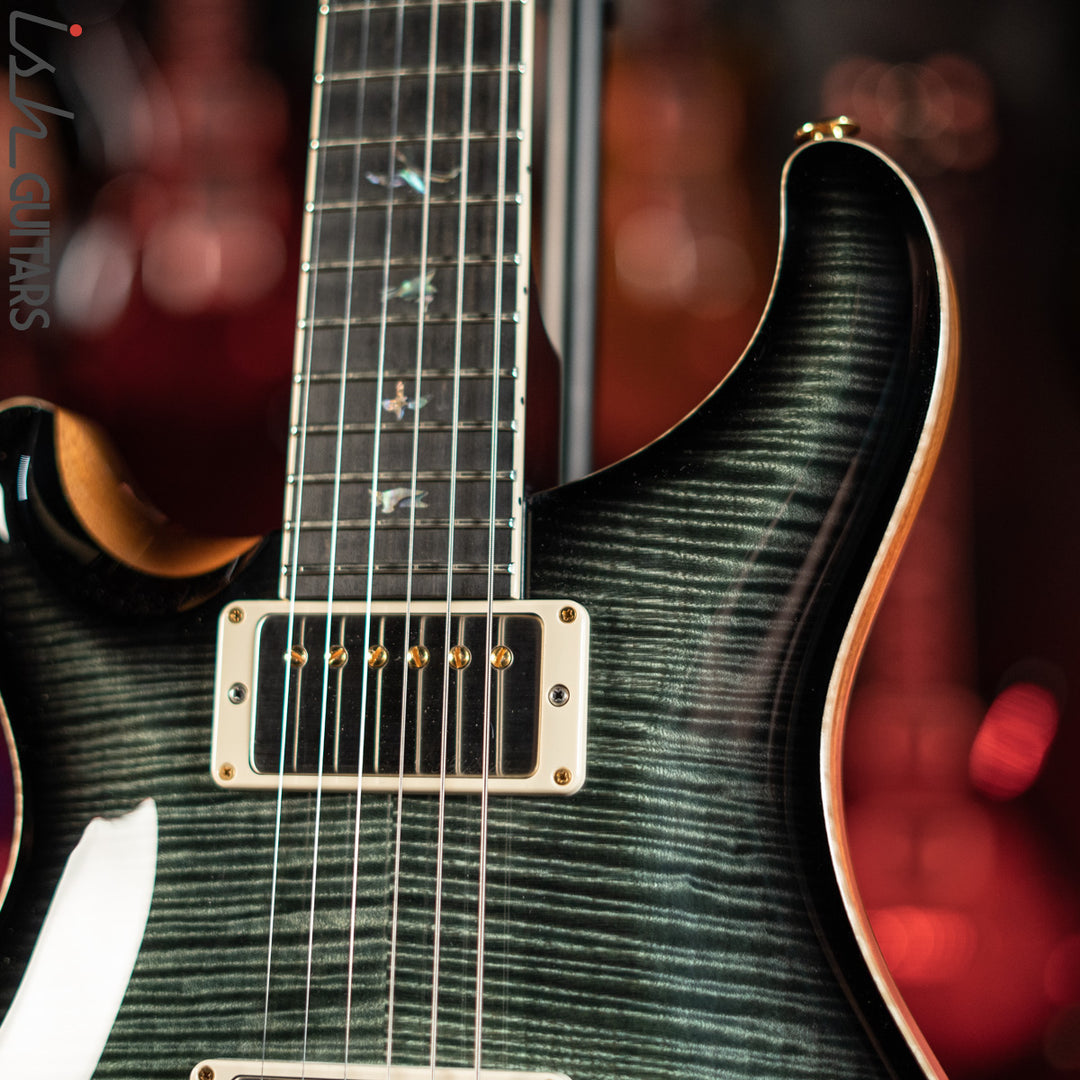 PRS McCarty Lefty Wood Library Trampas Green Smokeburst Artist Flame Maple