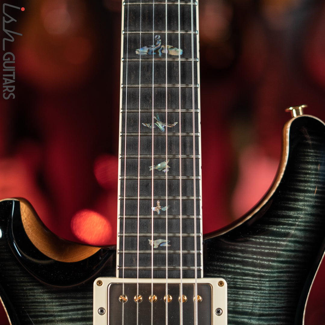PRS McCarty Lefty Wood Library Trampas Green Smokeburst Artist Flame Maple