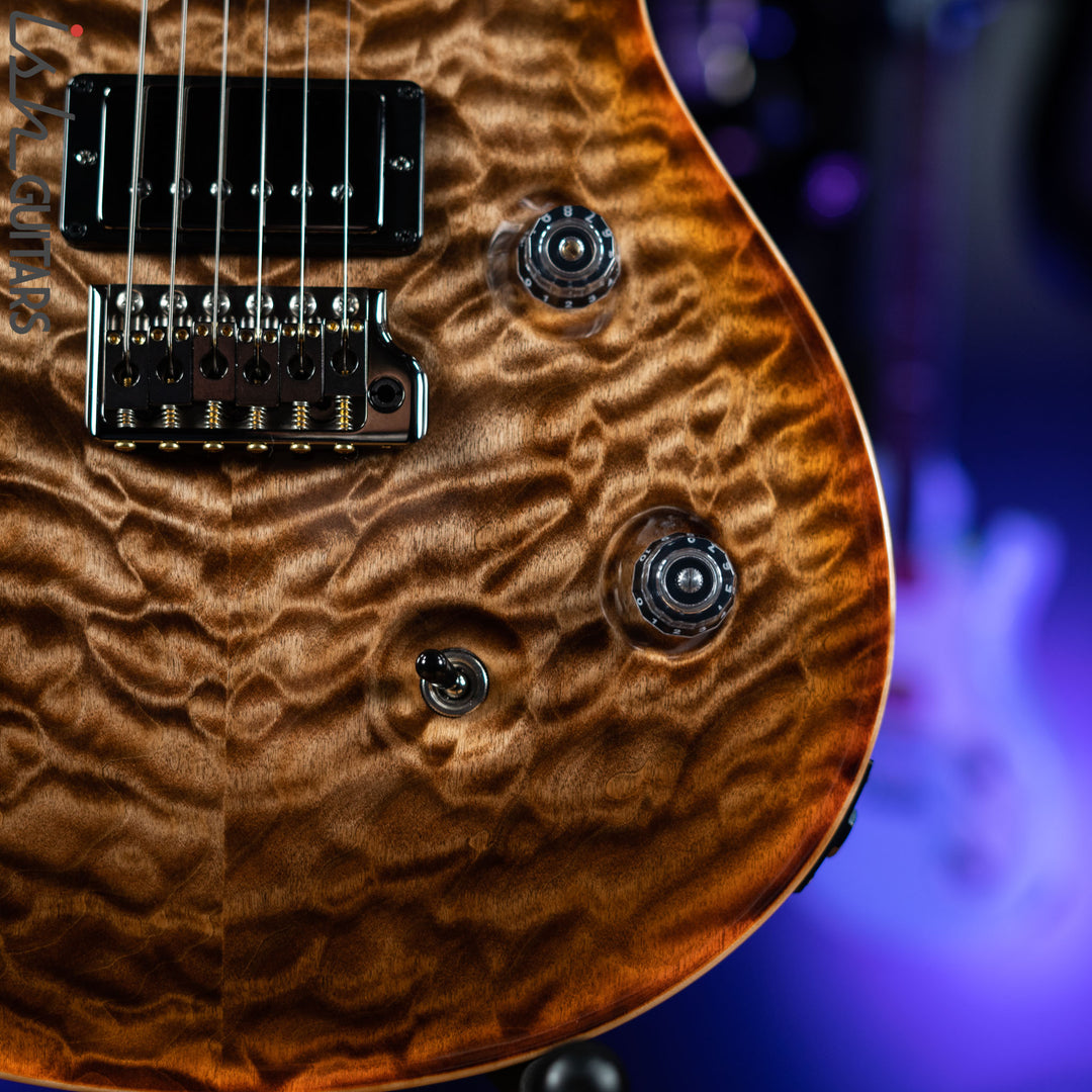 PRS Wood Library Custom 24 Autumn Sky 10 Top Quilt Figured Maple Neck