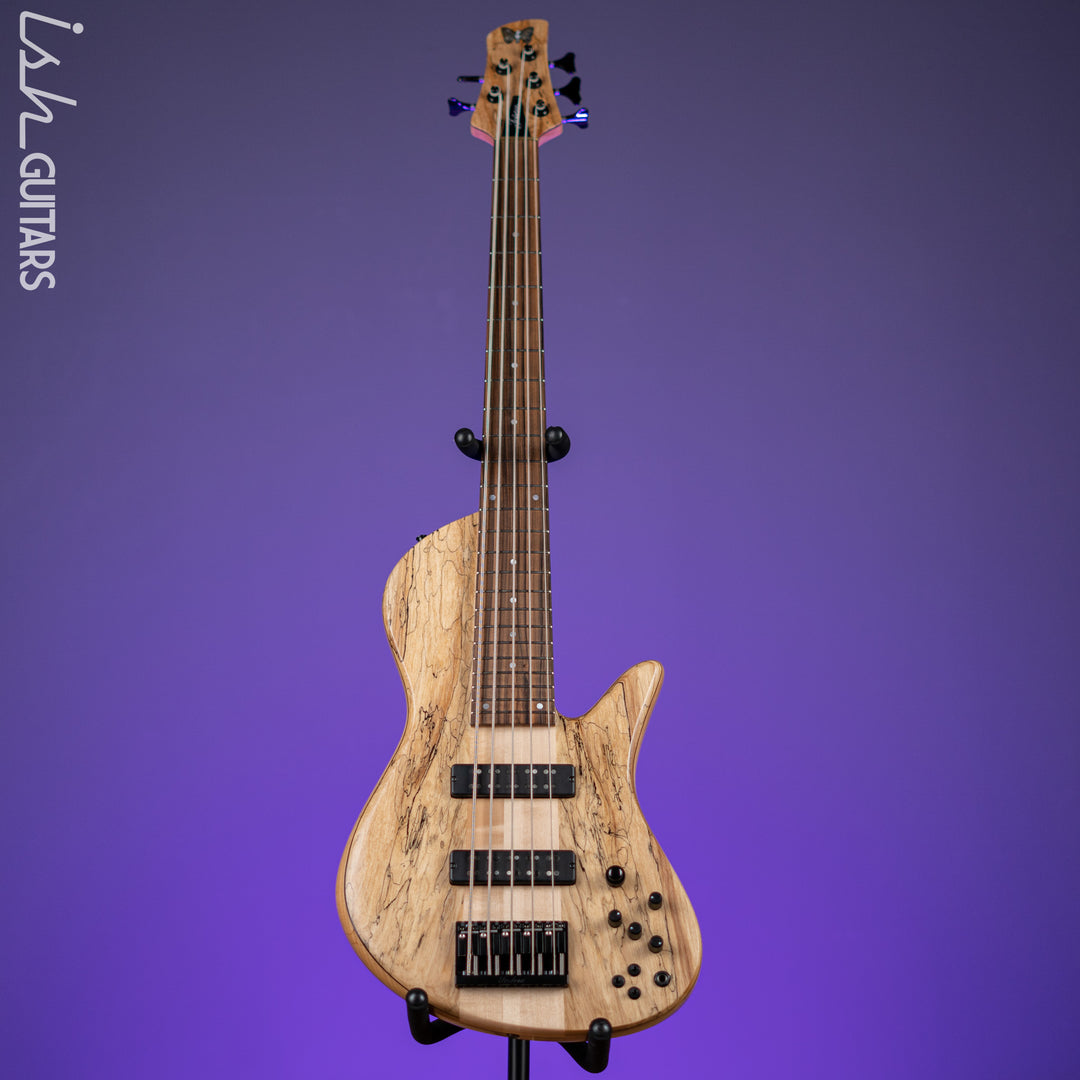 2016 Fodera Emperor II 5 Elite Neck Through Natural