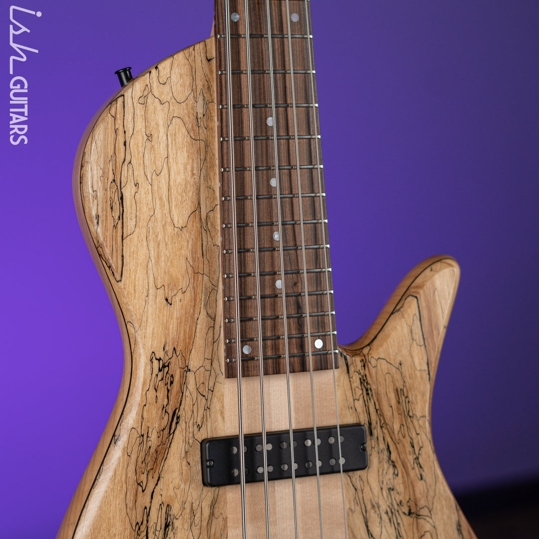 2016 Fodera Emperor II 5 Elite Neck Through Natural