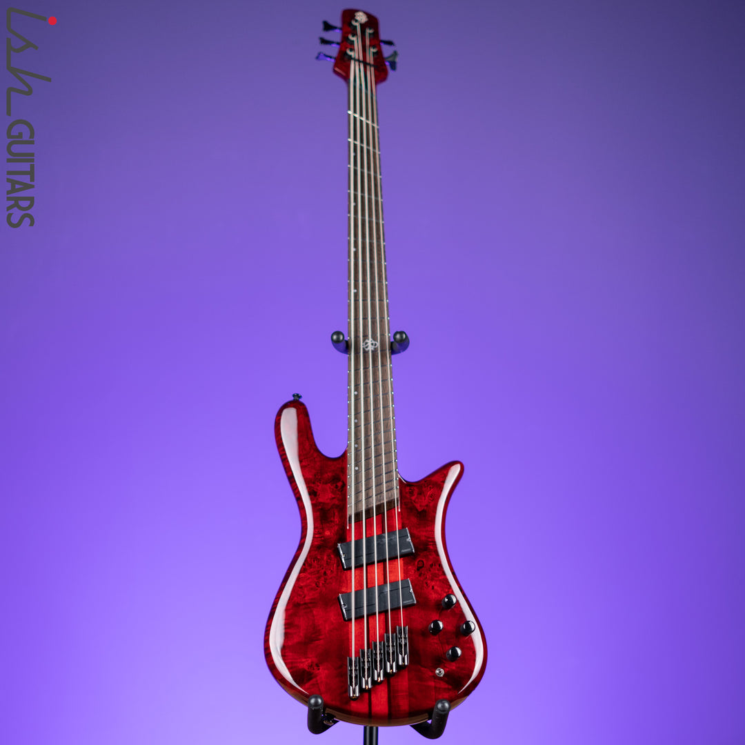 Spector NS Dimension 5 Multiscale Bass Inferno Red Gloss