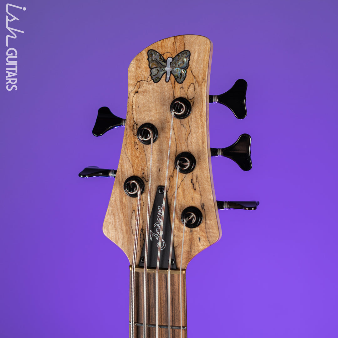 2016 Fodera Emperor II 5 Elite Neck Through Natural