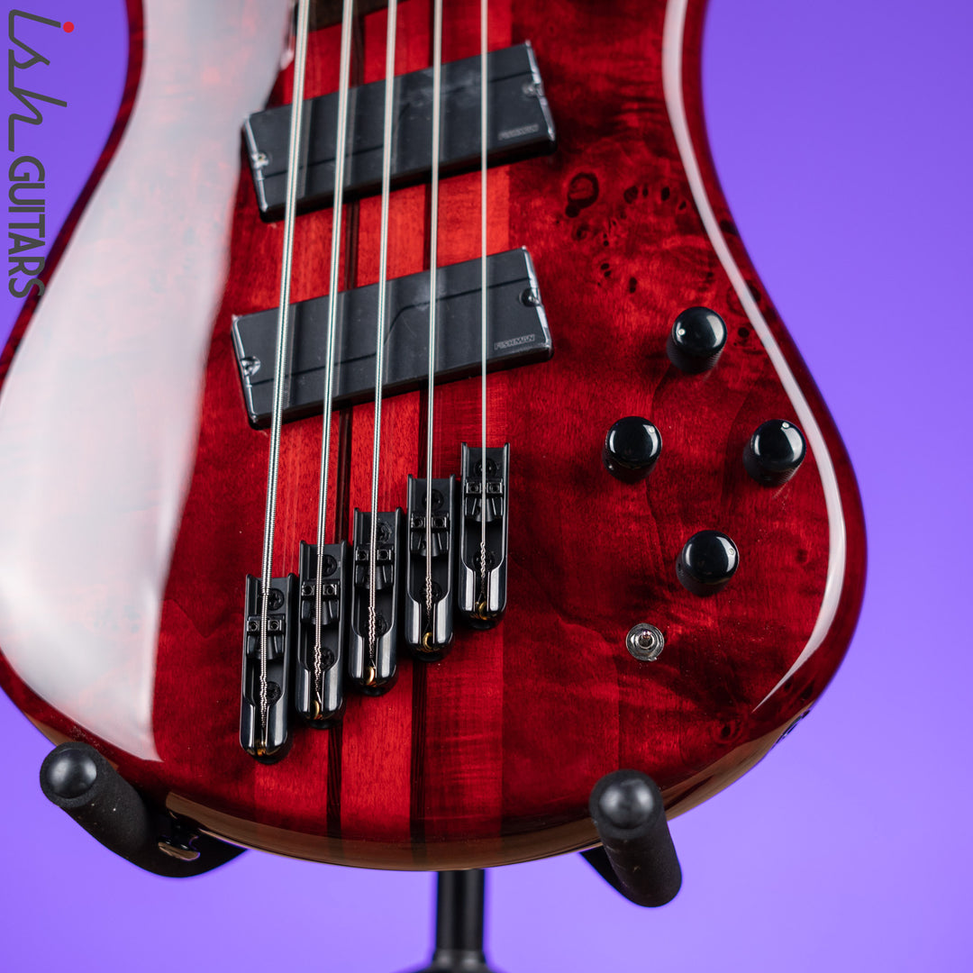 Spector NS Dimension 5 Multiscale Bass Inferno Red Gloss