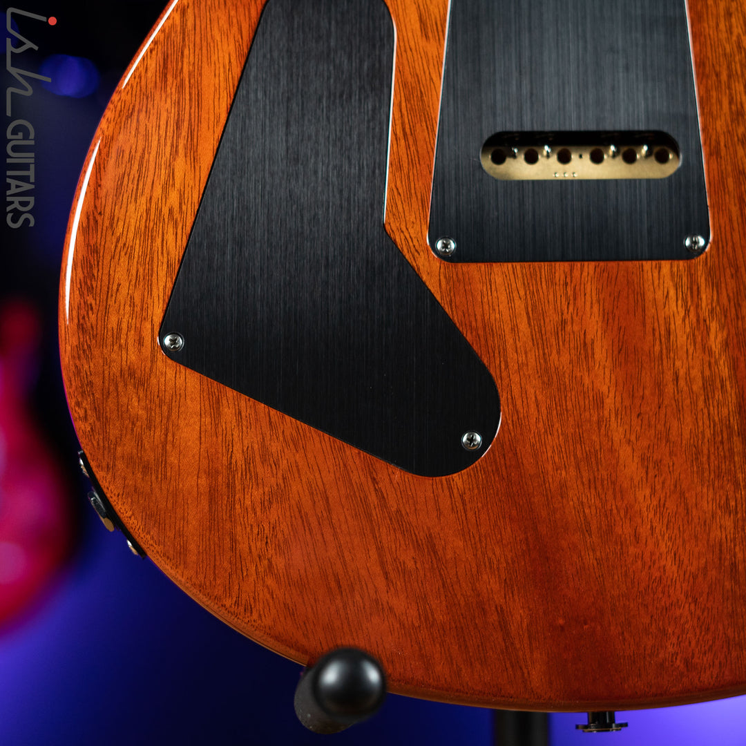 PRS Wood Library Custom 24 Autumn Sky 10 Top Quilt Figured Maple Neck