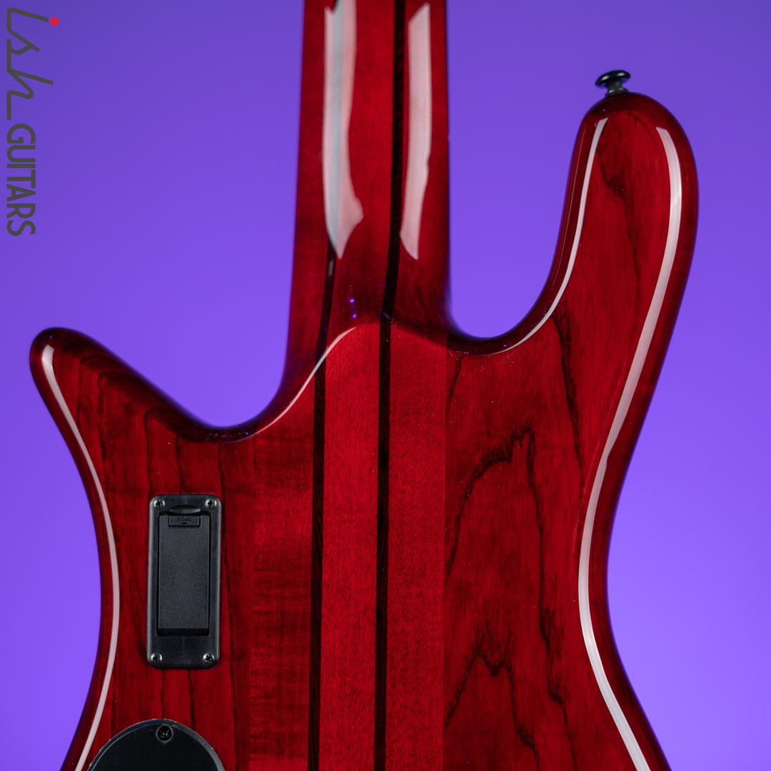 Spector NS Dimension 5 Multiscale Bass Inferno Red Gloss