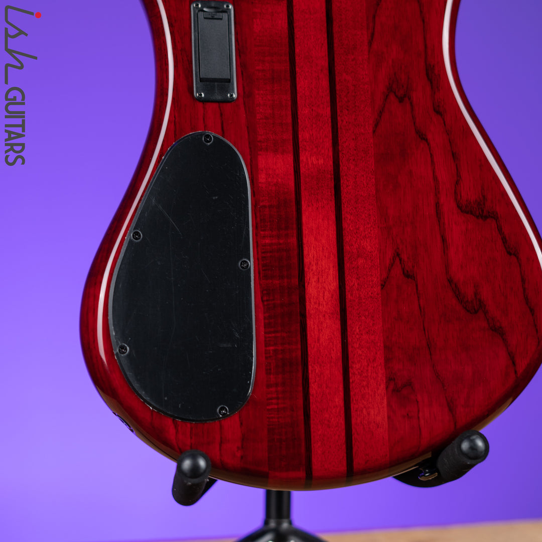 Spector NS Dimension 5 Multiscale Bass Inferno Red Gloss