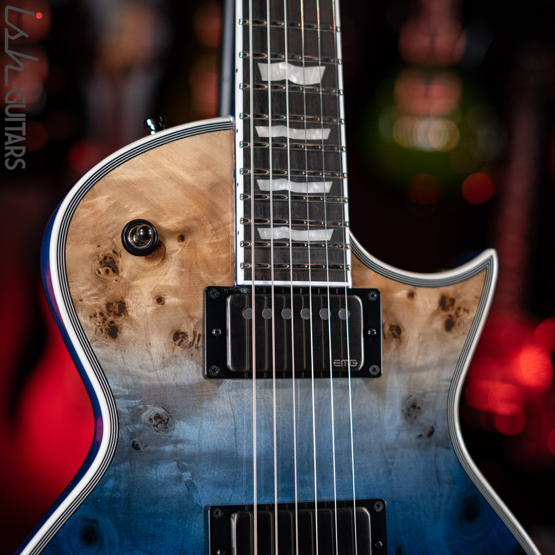 ESP E-II Eclipse BM Blue Natural Fade