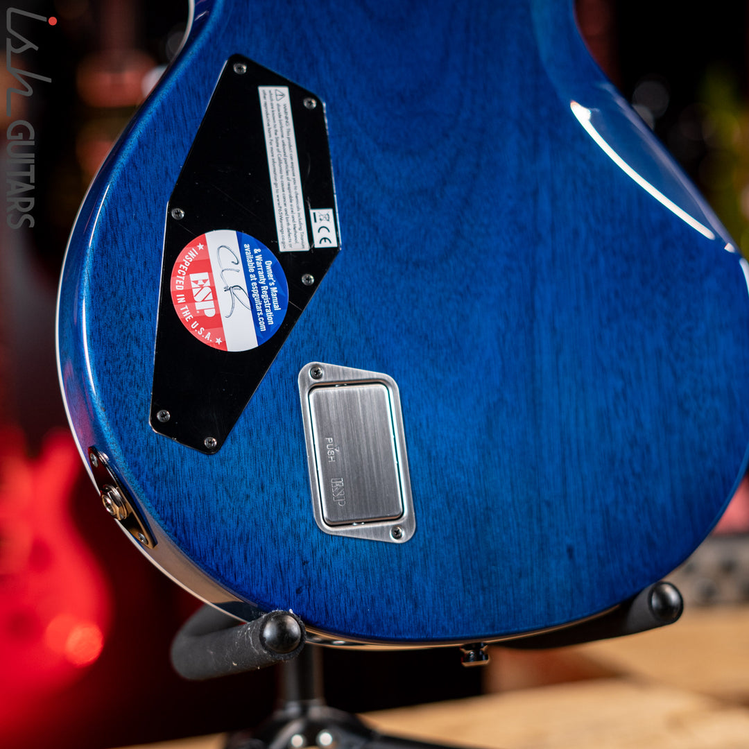 ESP E-II Eclipse BM Blue Natural Fade