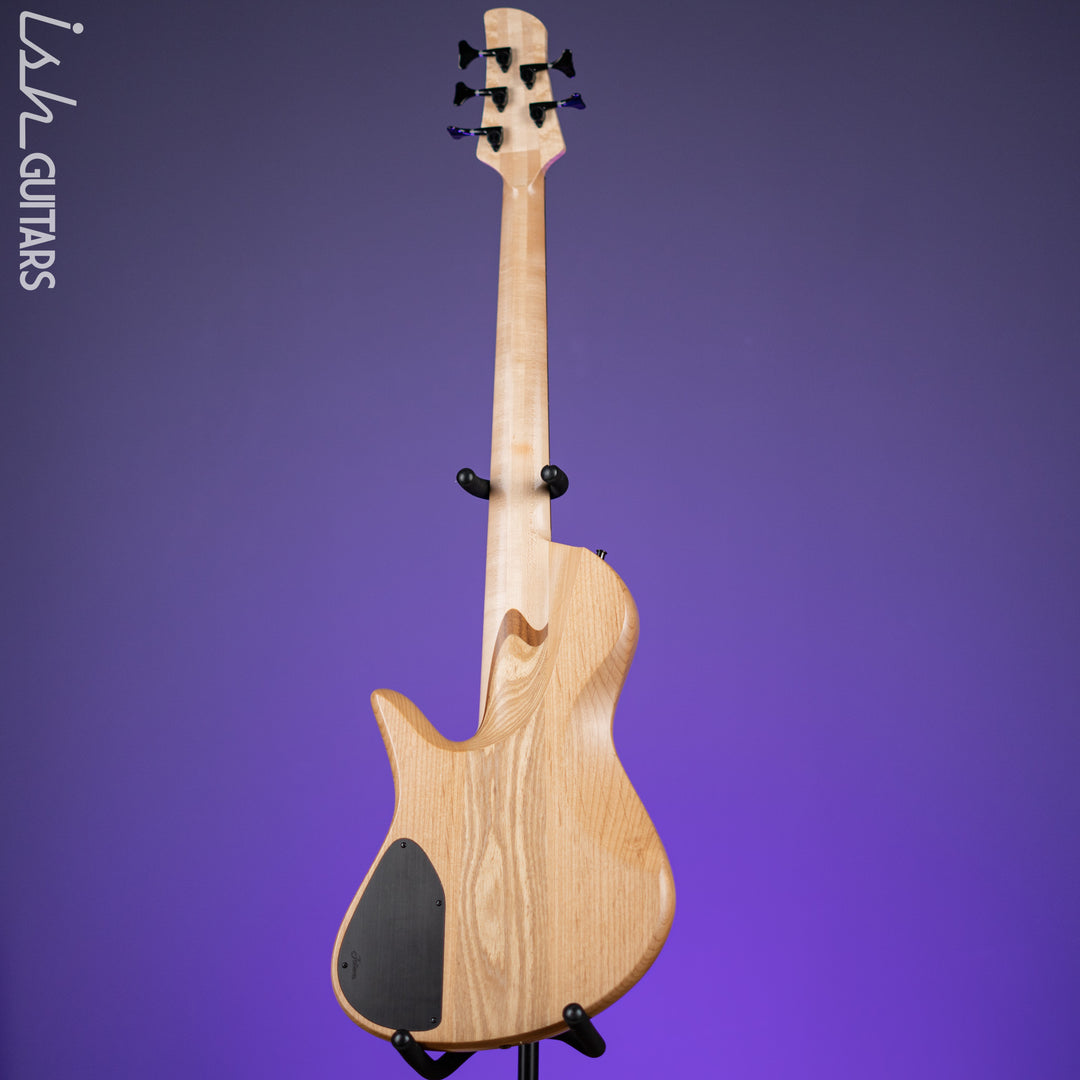 2016 Fodera Emperor II 5 Elite Neck Through Natural