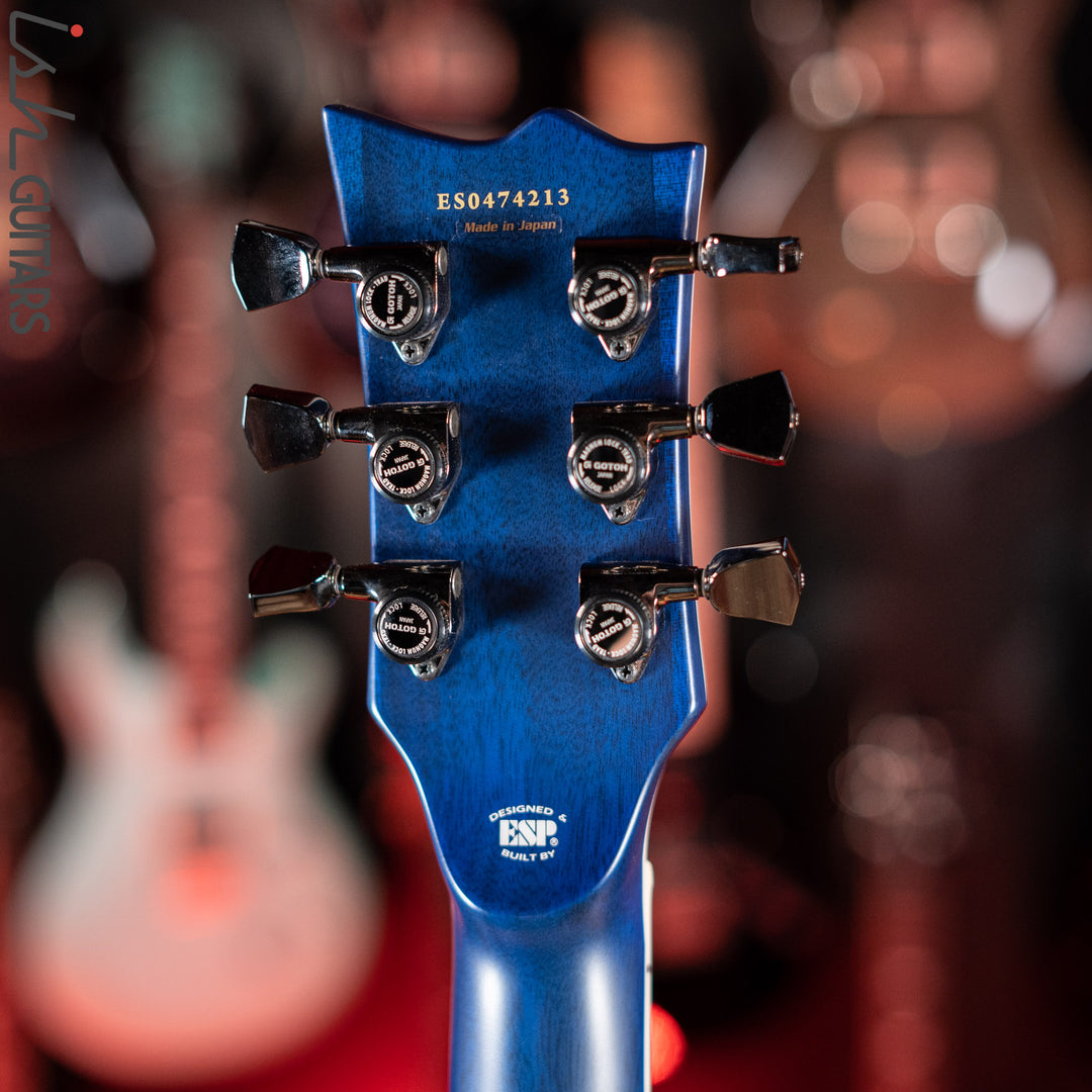 ESP E-II Eclipse BM Blue Natural Fade