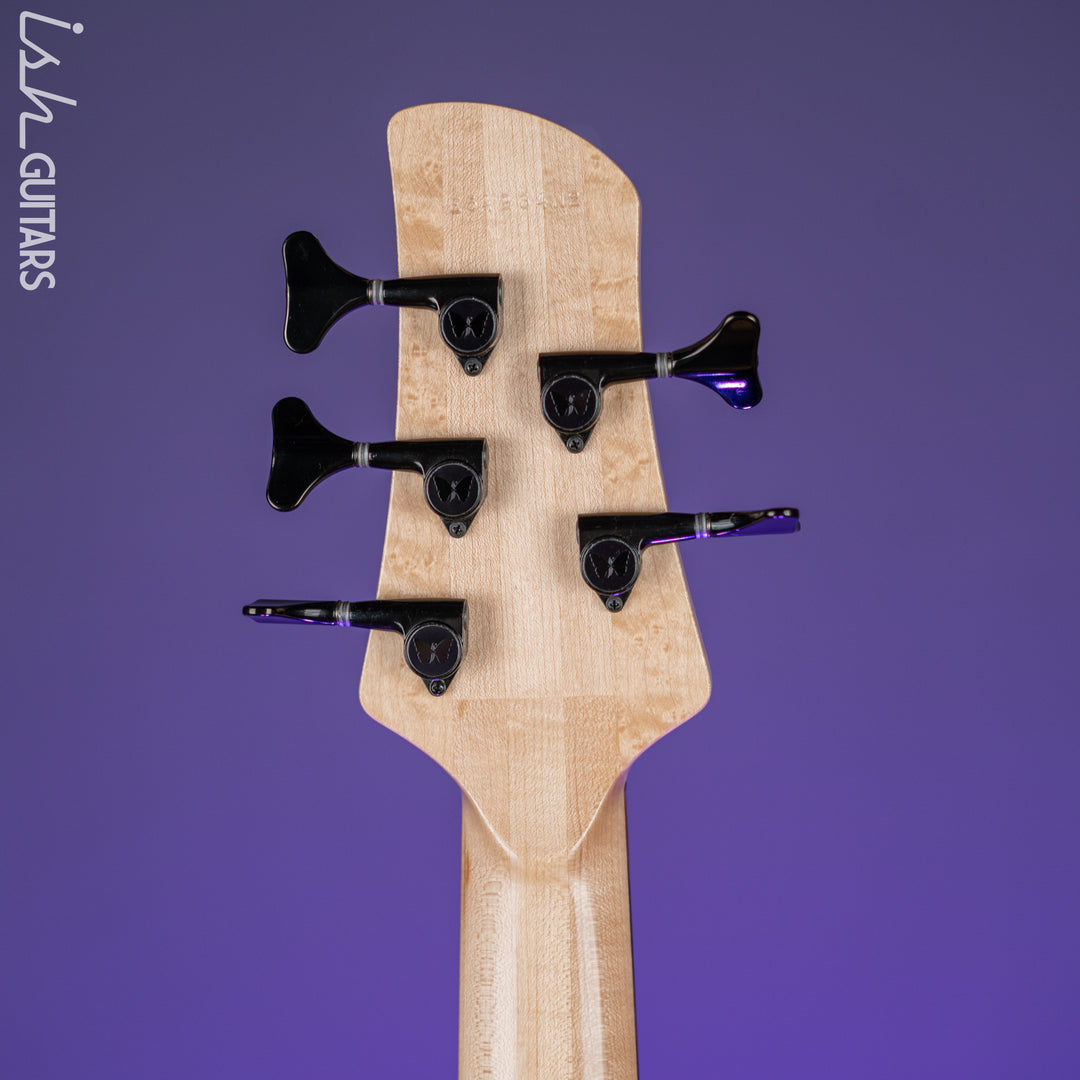2016 Fodera Emperor II 5 Elite Neck Through Natural