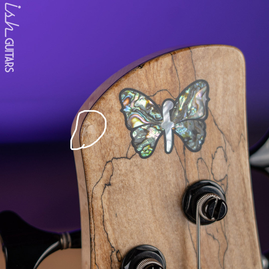 2016 Fodera Emperor II 5 Elite Neck Through Natural