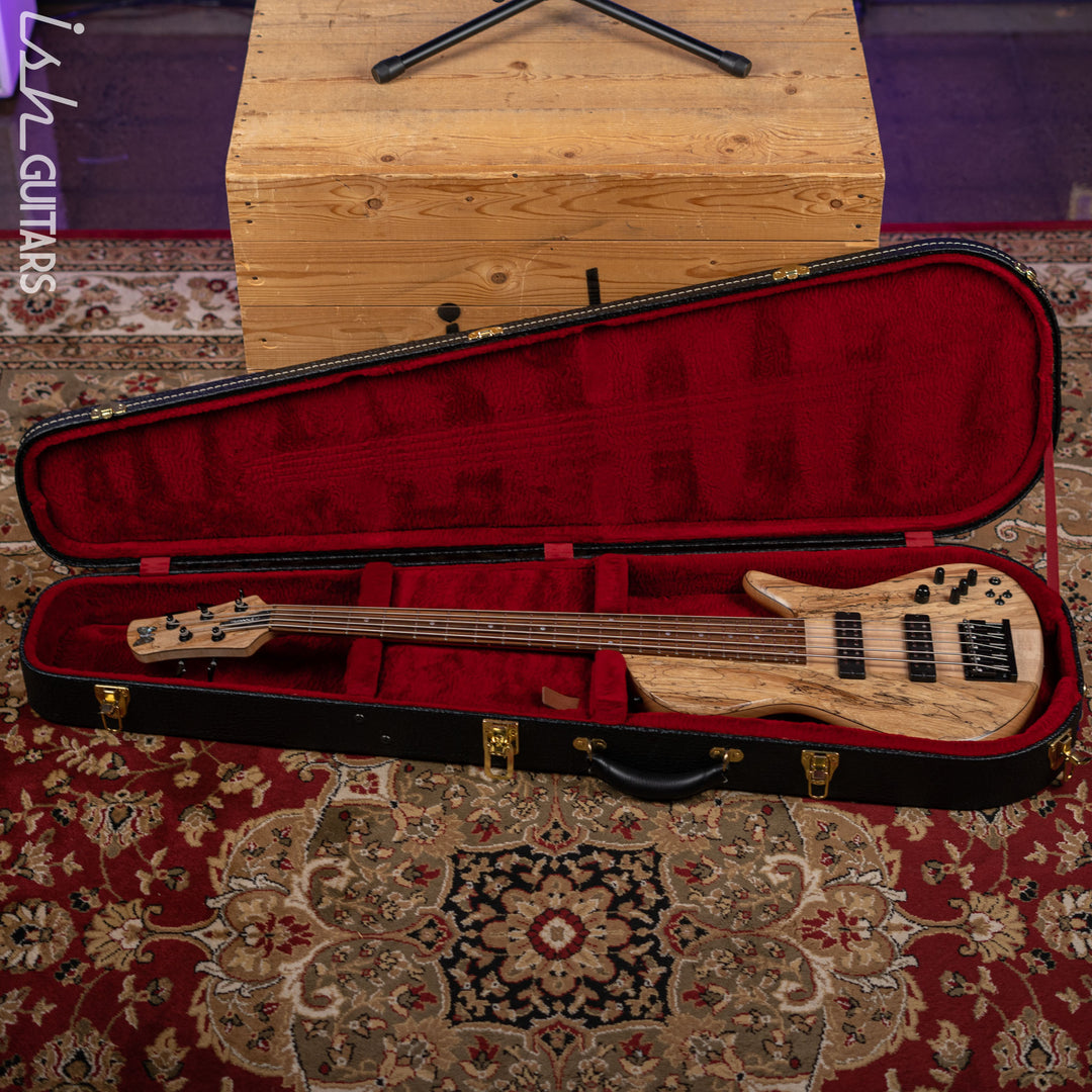 2016 Fodera Emperor II 5 Elite Neck Through Natural