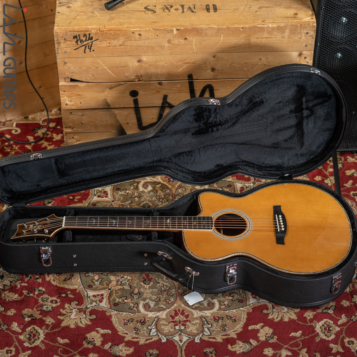 PRS SE A60E Angelus Acoustic Electric Guitar Ziricote – Ish Guitars