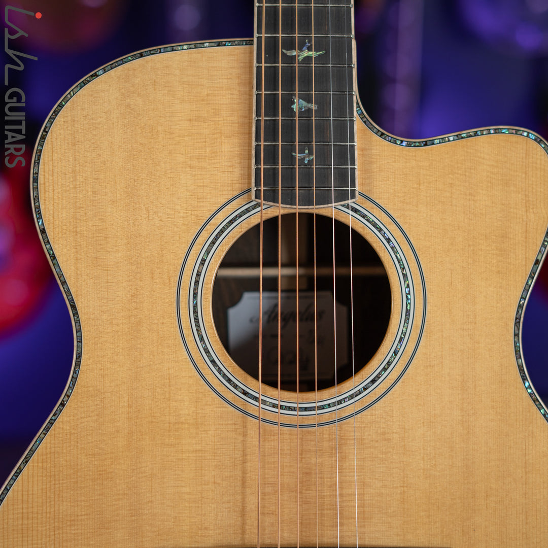 PRS SE A60E Angelus Acoustic Electric Guitar Ziricote