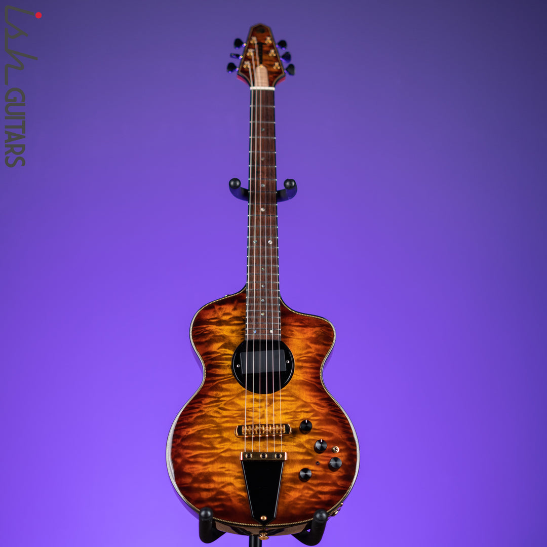 2015 Rick Turner Model 1 Quilted Maple Burst