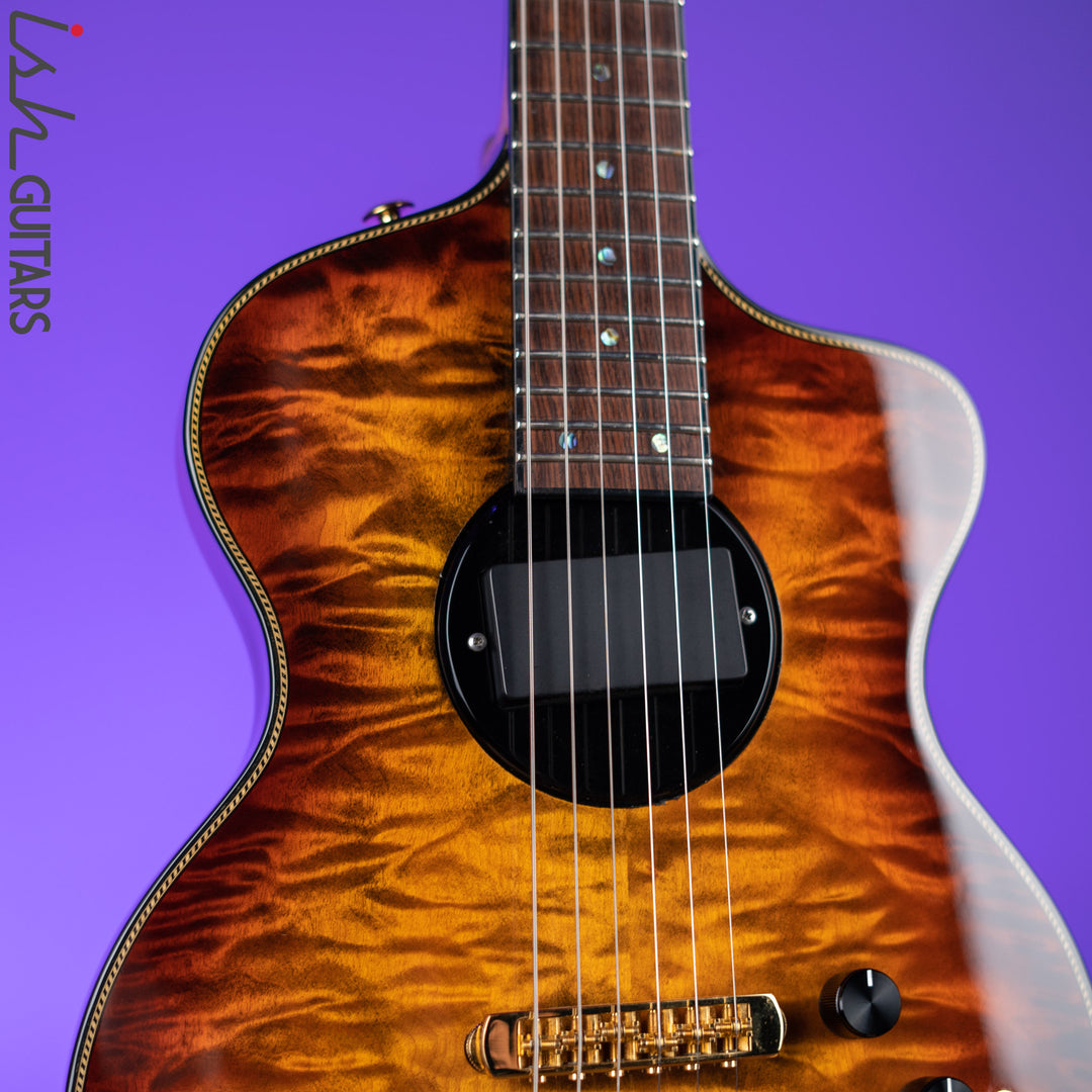 2015 Rick Turner Model 1 Quilted Maple Burst