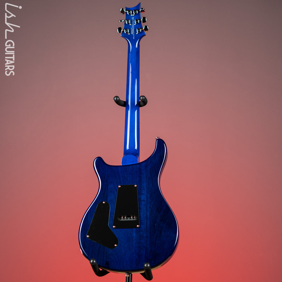 2009 PRS SE Custom 24 Quilt Blue