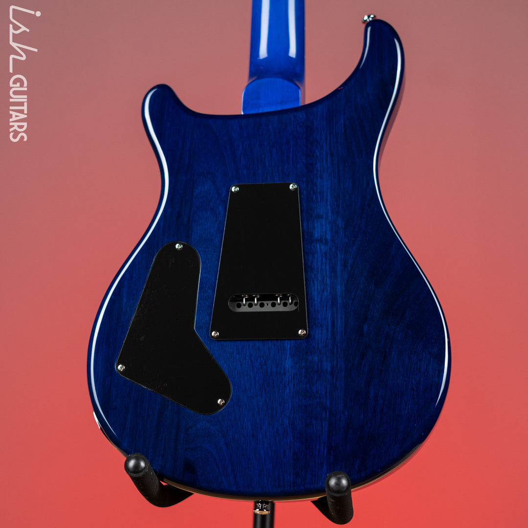 2009 PRS SE Custom 24 Quilt Blue
