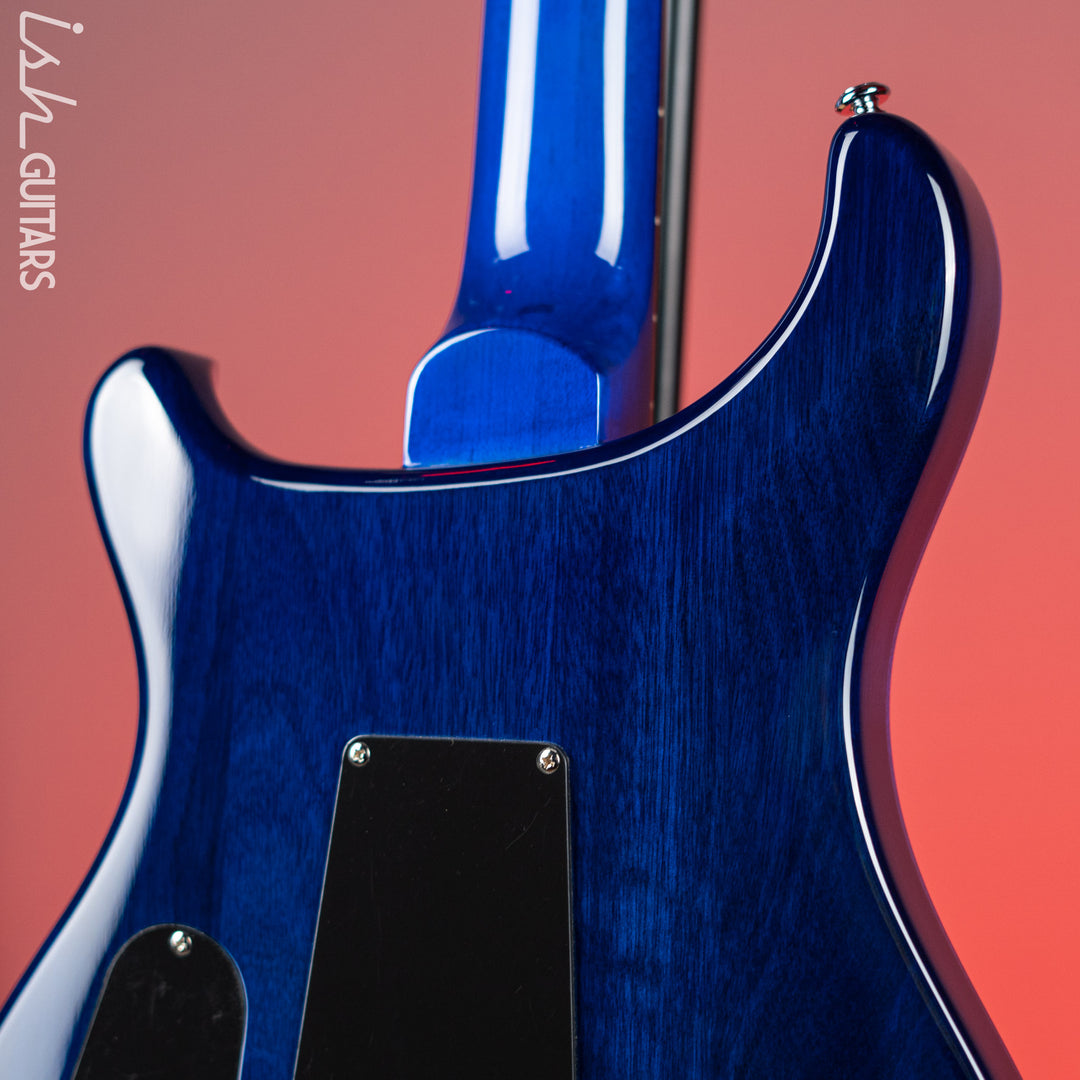 2009 PRS SE Custom 24 Quilt Blue