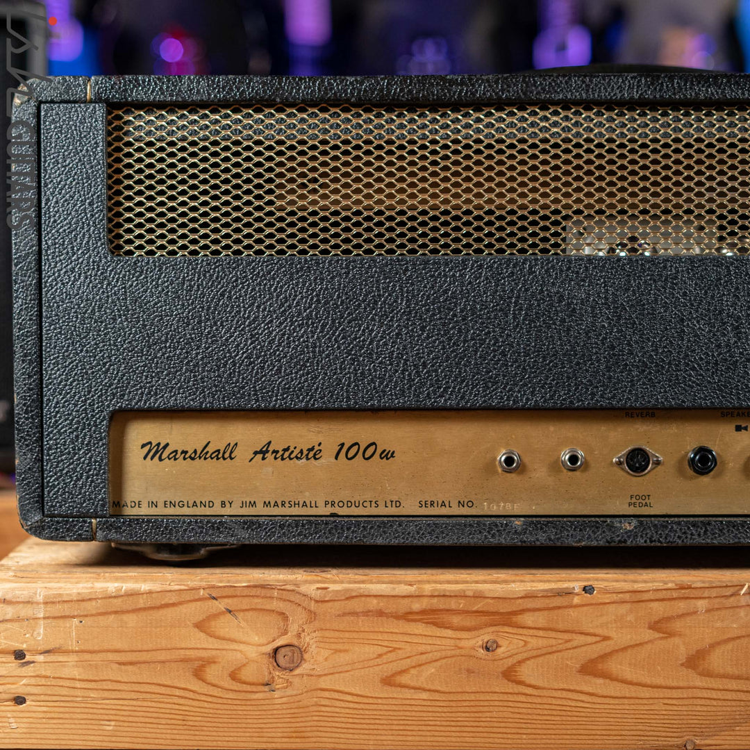 1974 Marshall Artisté 100w Amplifier Head