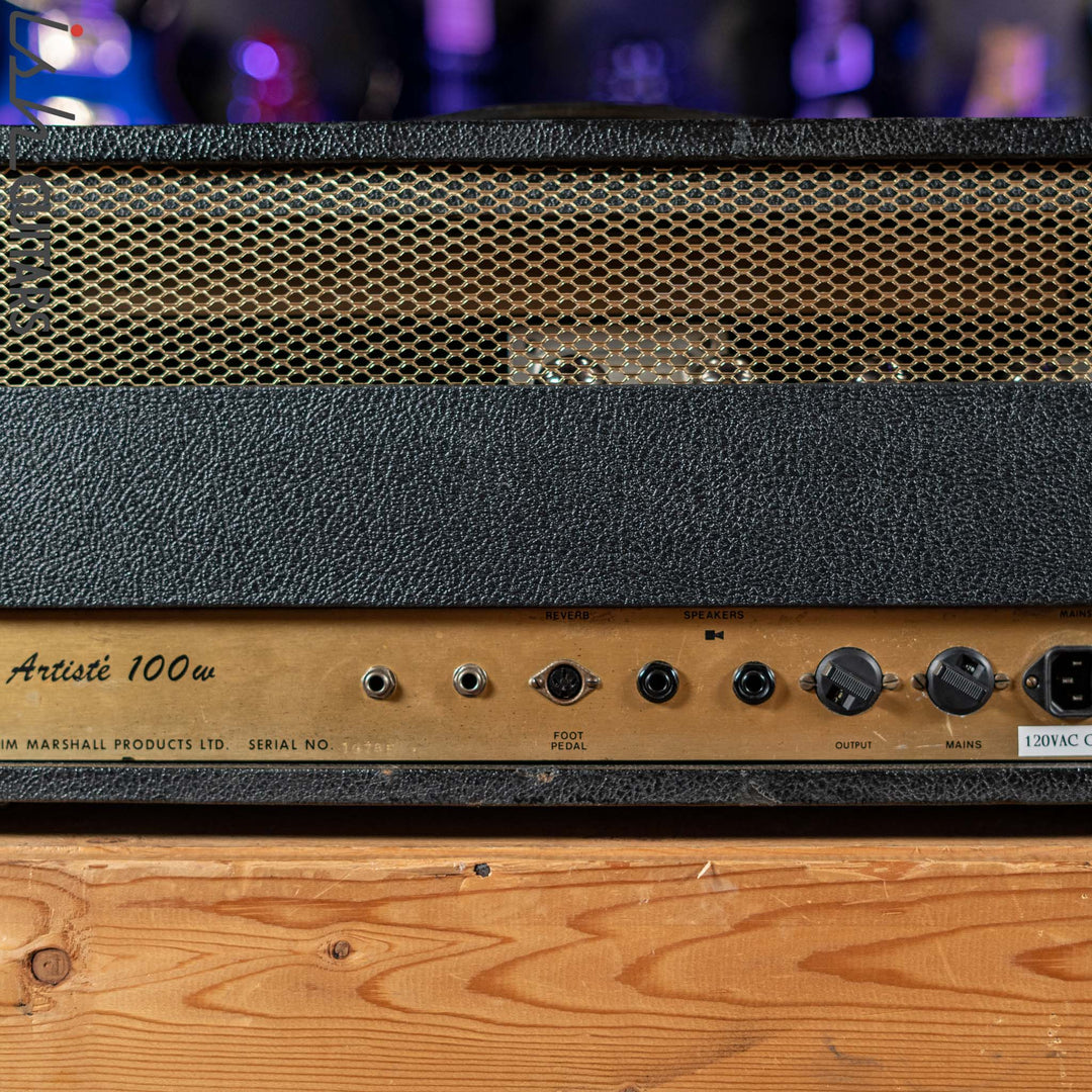 1974 Marshall Artisté 100w Amplifier Head