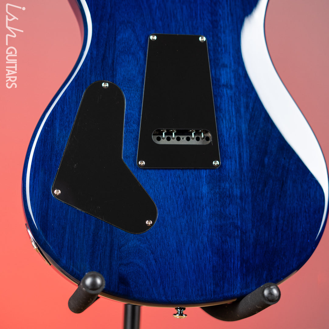 2009 PRS SE Custom 24 Quilt Blue