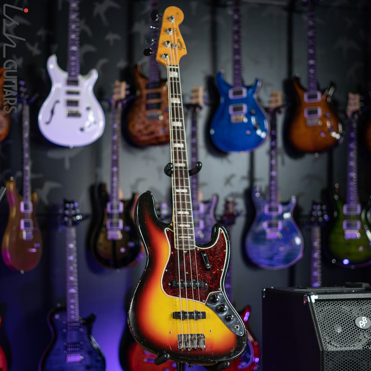 1967 Fender Jazz Bass Sunburst – Ish Guitars