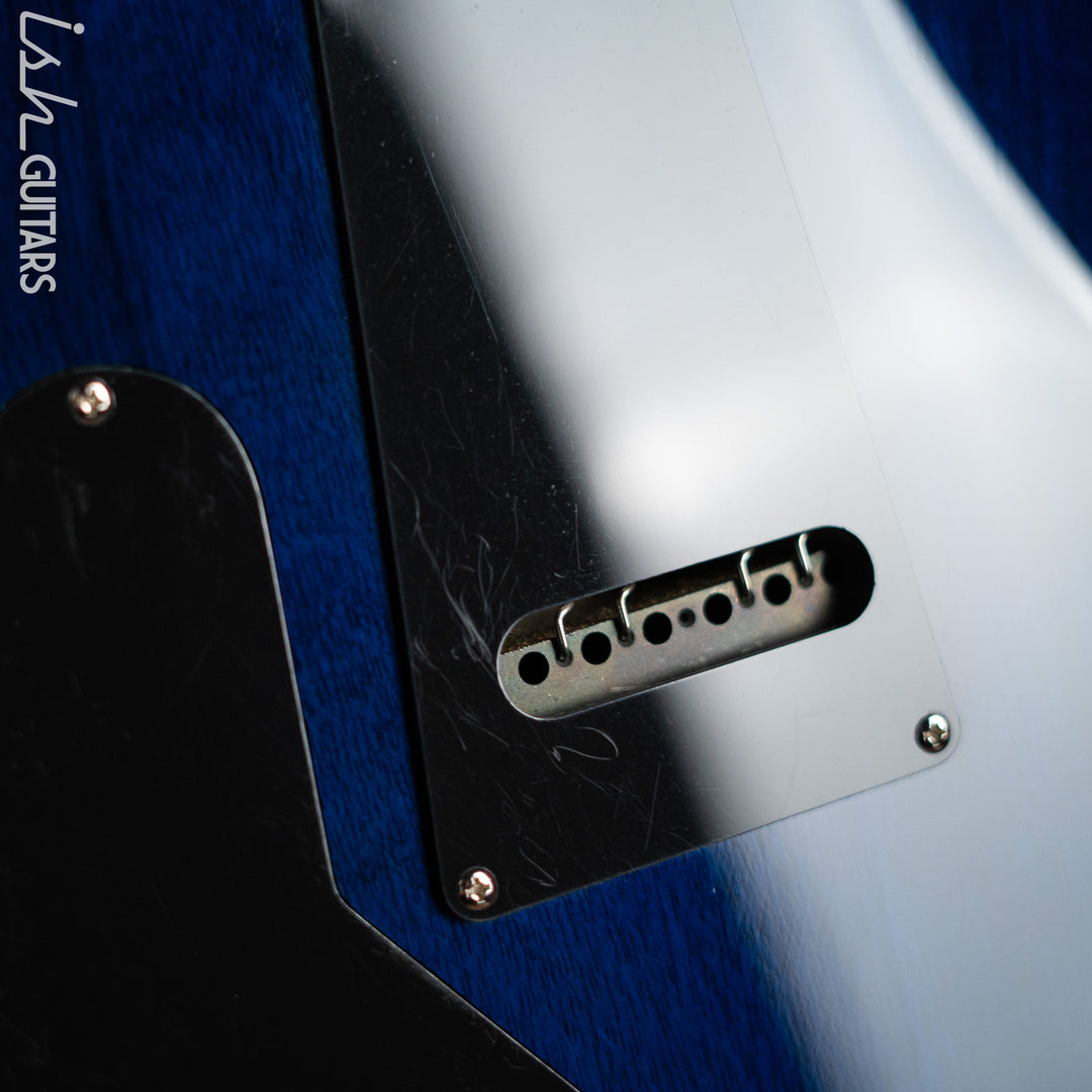 2009 PRS SE Custom 24 Quilt Blue