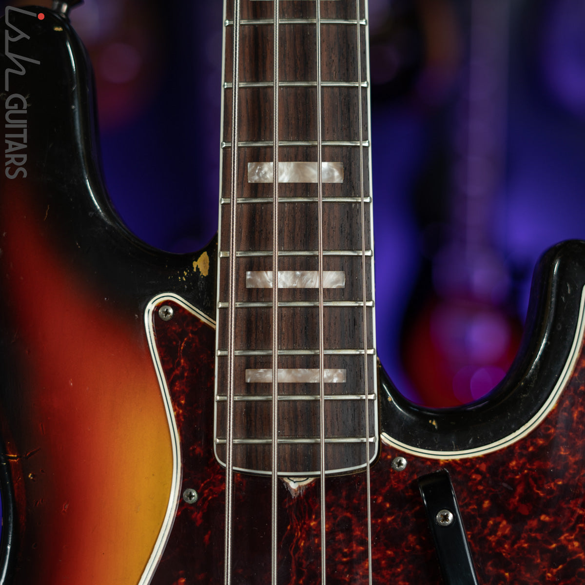 1967 Fender Jazz Bass Sunburst – Ish Guitars