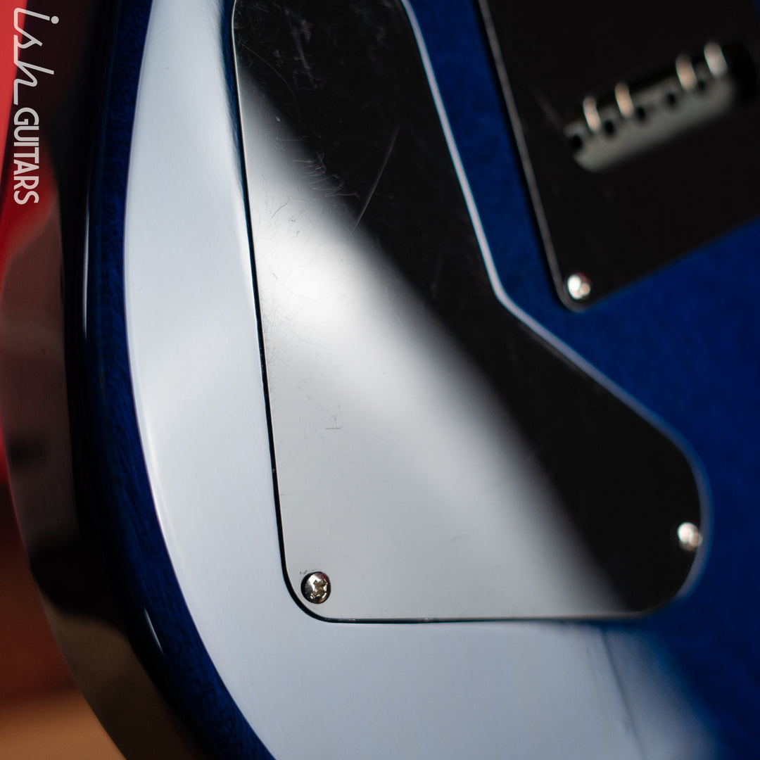 2009 PRS SE Custom 24 Quilt Blue