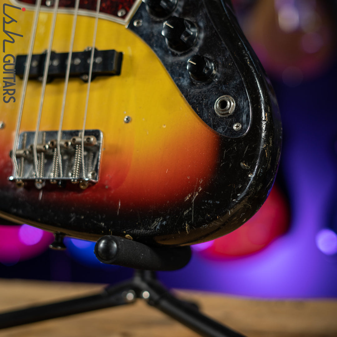 1967 Fender Jazz Bass Sunburst – Ish Guitars