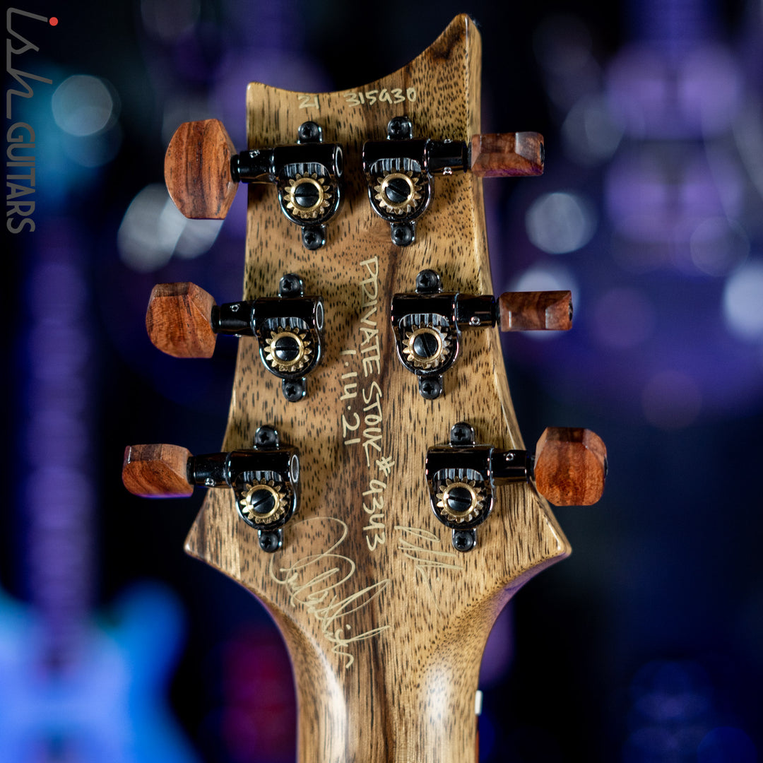2021 PRS Custom 24 Semi-Hollow Private Natural Hormigo
