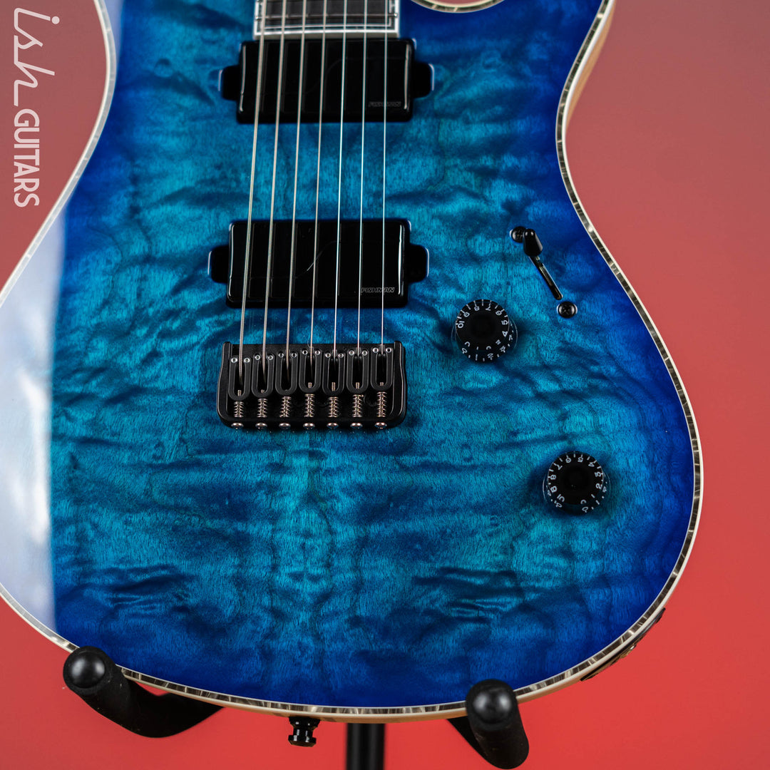 Mayones Regius 7 Infinite Blue Gloss