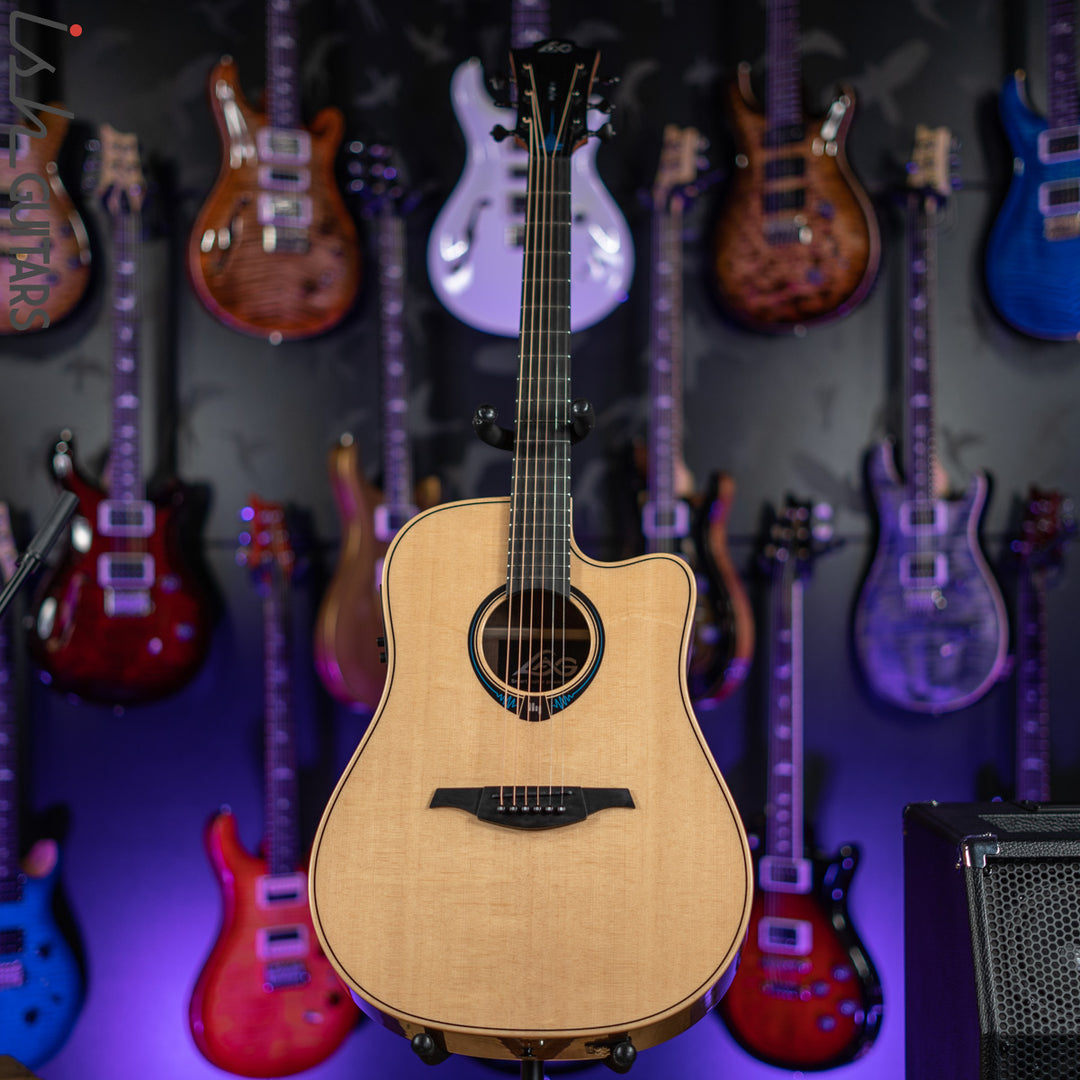 Lâg THV30DCE Dreadnought Hyvibe Tramontane Smart Guitar - Demo