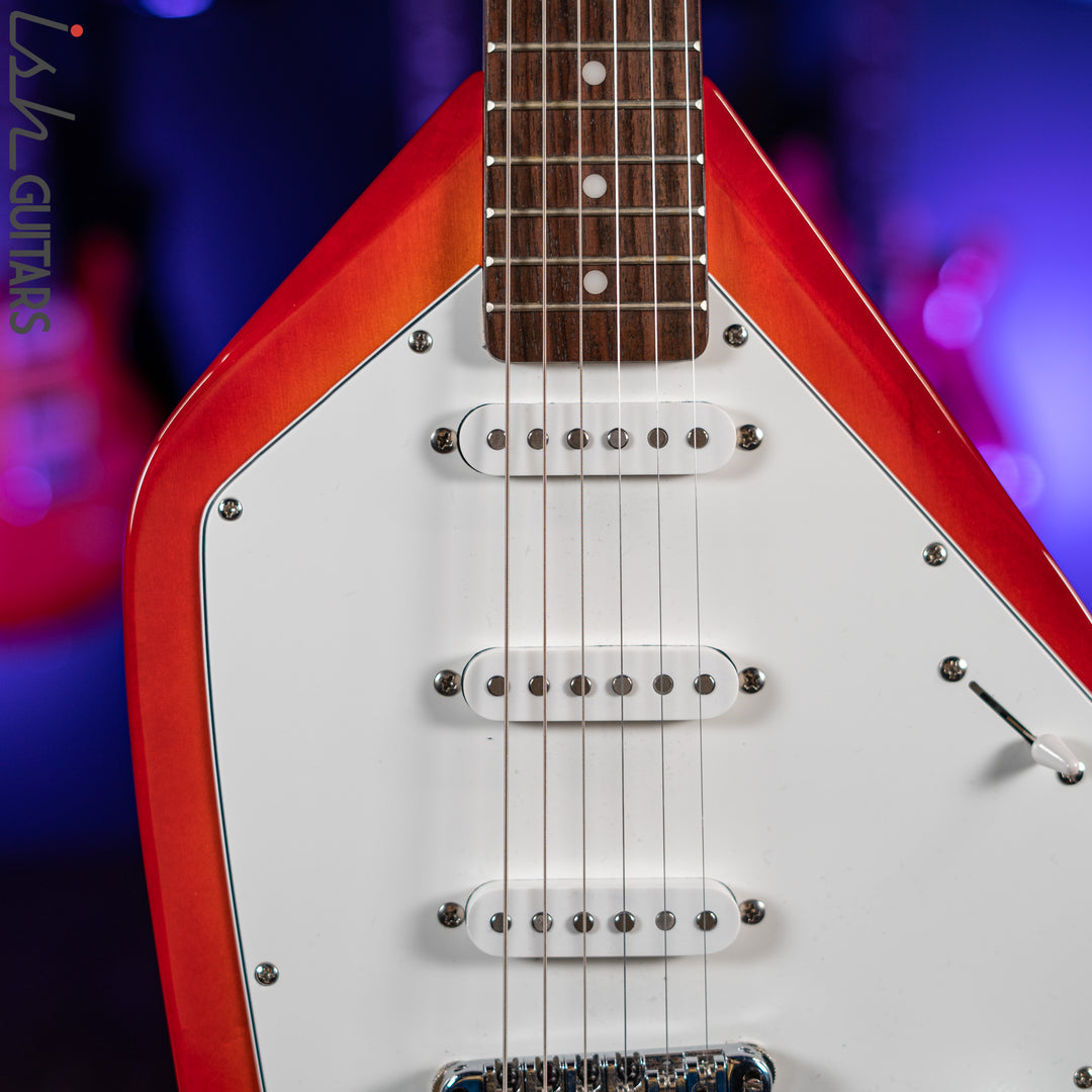 2000s Eastwood VG6 Red Burst