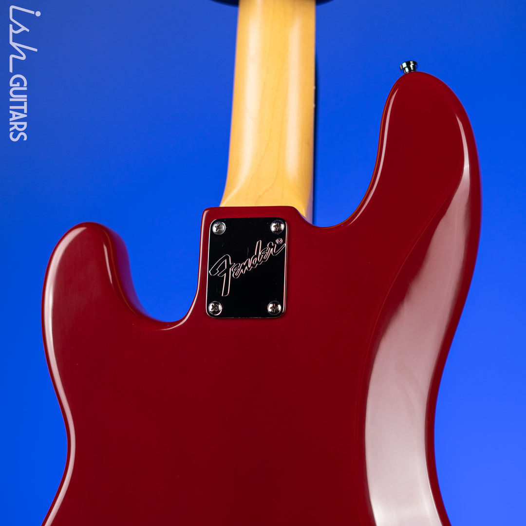1995 Fender American Standard Fretless P Bass Red