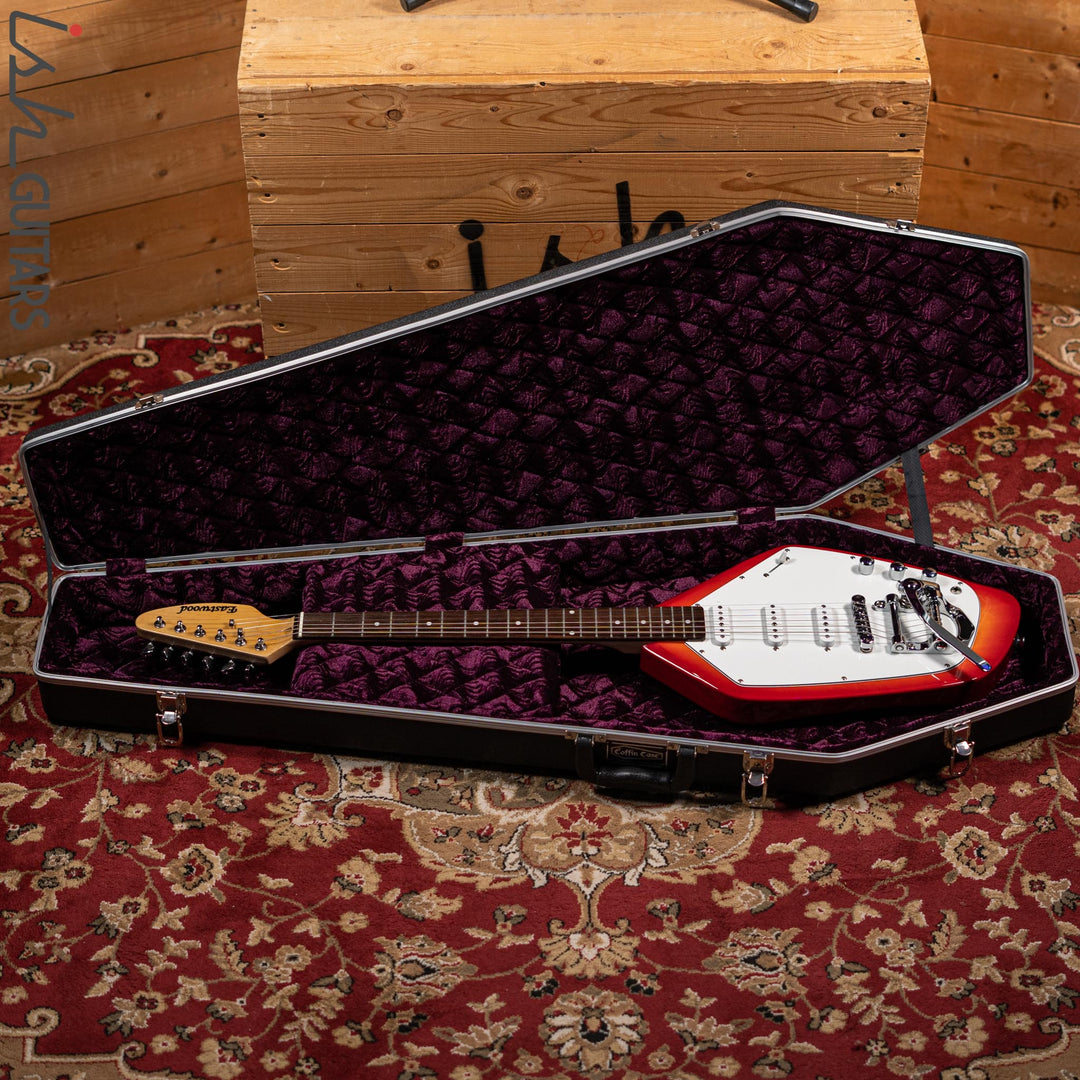 2000s Eastwood VG6 Red Burst