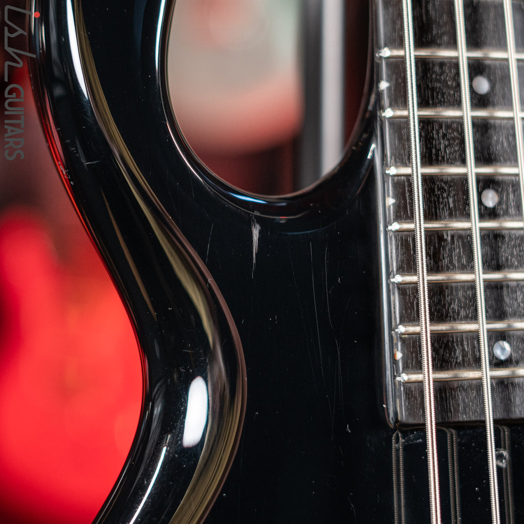 1986 Pedulla MVP Bass Black