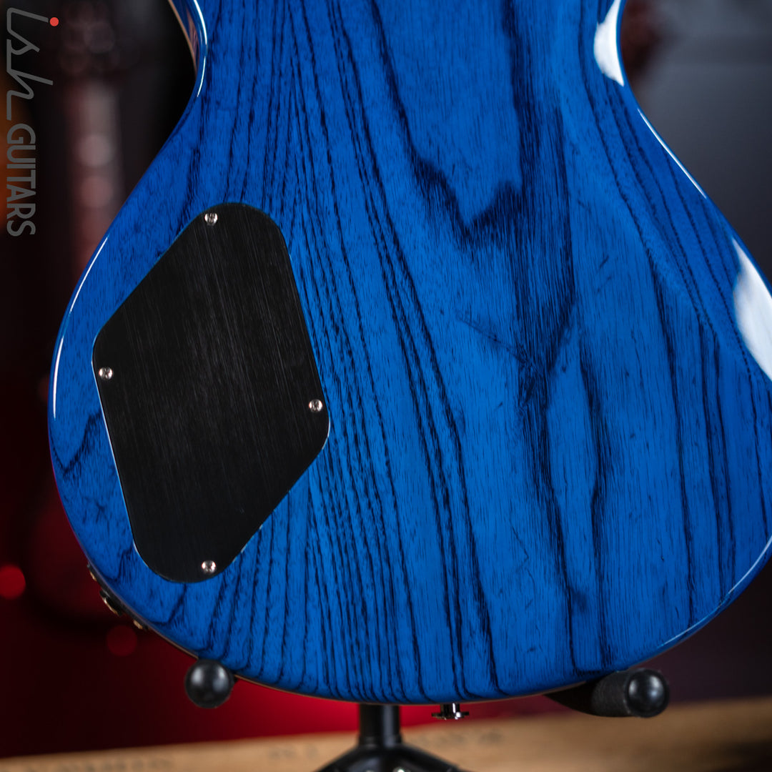 PRS Tremonti Stoptail Wood Library Makena Blue Burst 10 Top Quilt - Demo